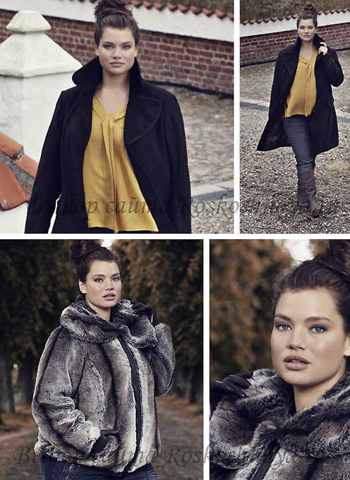 Осенние куртки для полных женщин 2012 от H&M