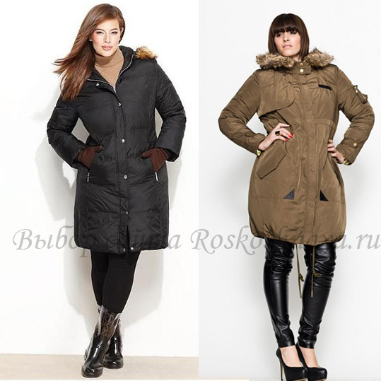 Теплые куртки для полных женщин 2012-2013